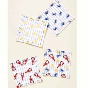 August Wren Lobster Bake Napkins, Set of 4